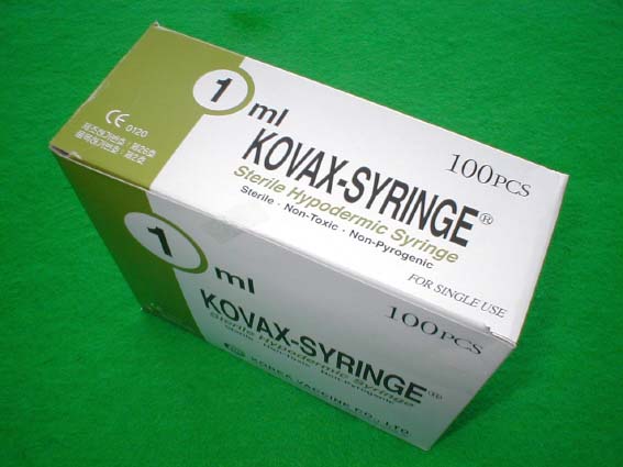 ��ȸ���ֻ�� (D/Syringe) 1cc 26G (1/2 inch)